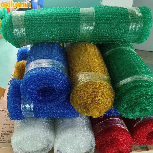 PVC Mesh Motif Decoration Material
