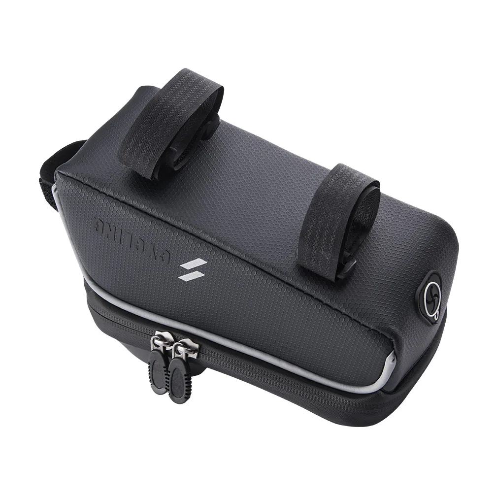 Bicycle Top Tube Phone Bag with Touchscreen Window detail view 3