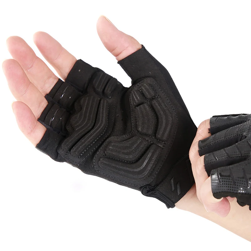 Breathable Non-Slip Half Finger Gloves 40 g detail view 3