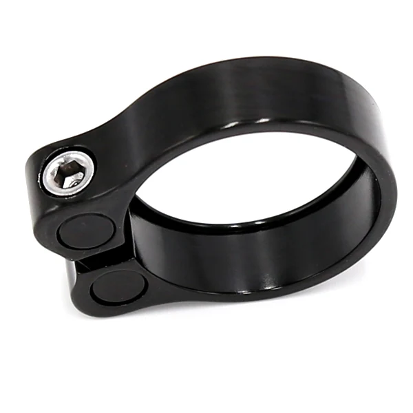 Super Light CNC Seat Clamp with Titanium Bolt shown in detail