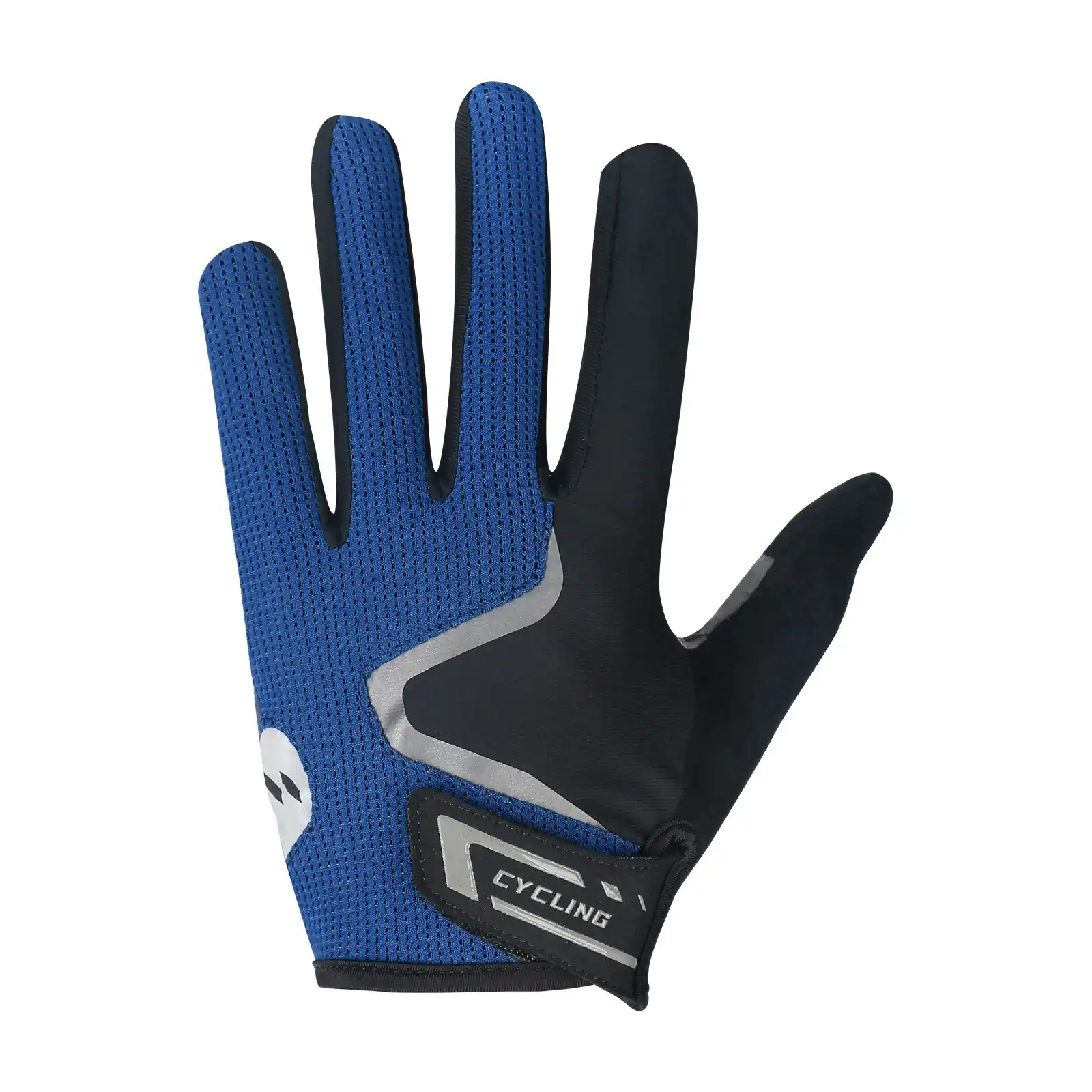 Cycling Full Finger Gloves with Conductive Fingertips detail view 3