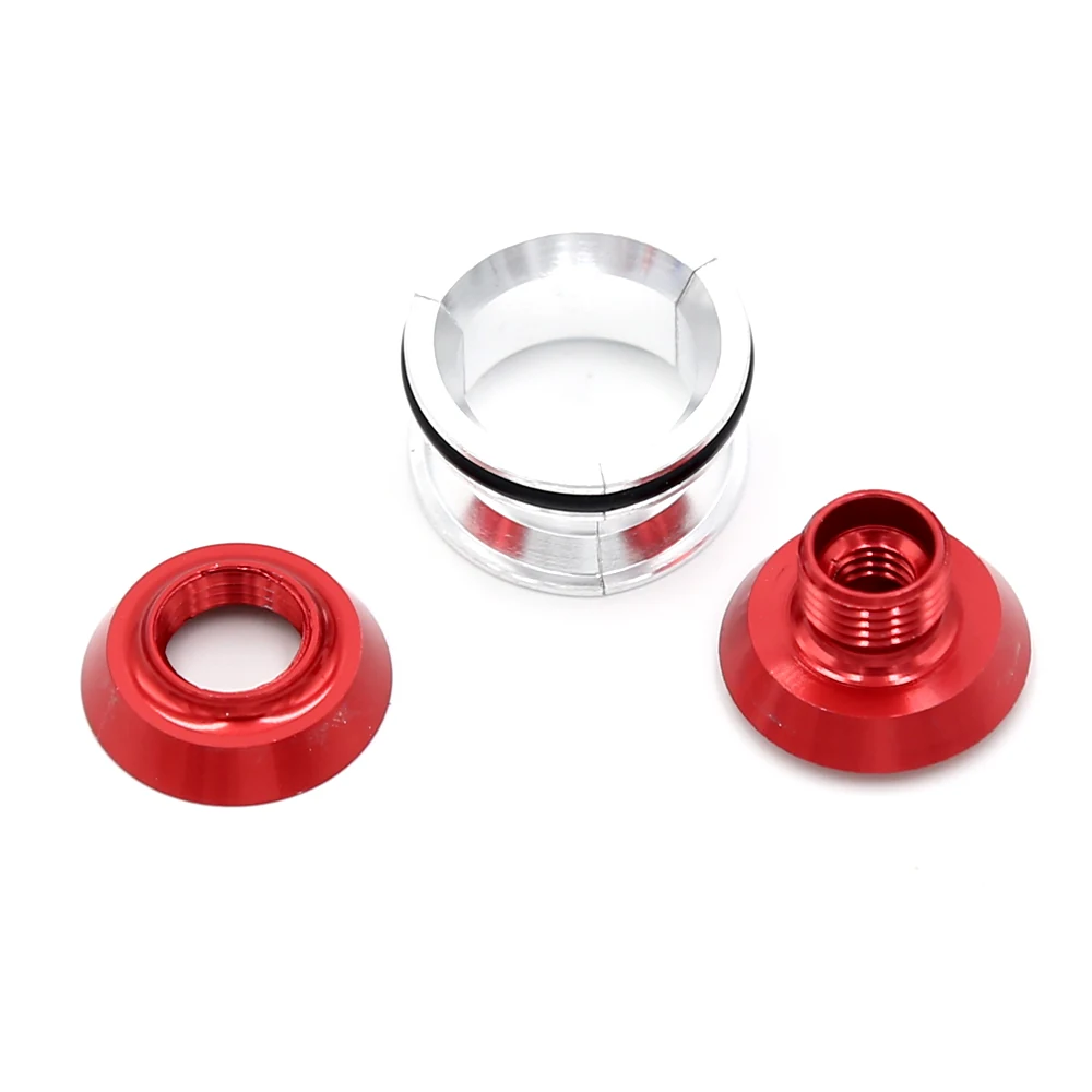 Headset Star Nut AL7075 CNC Machined shown in detail