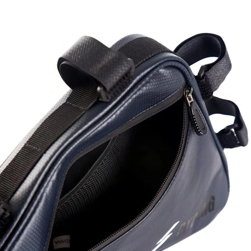 Triangle Frame Bag in PU and EVA detail view 4