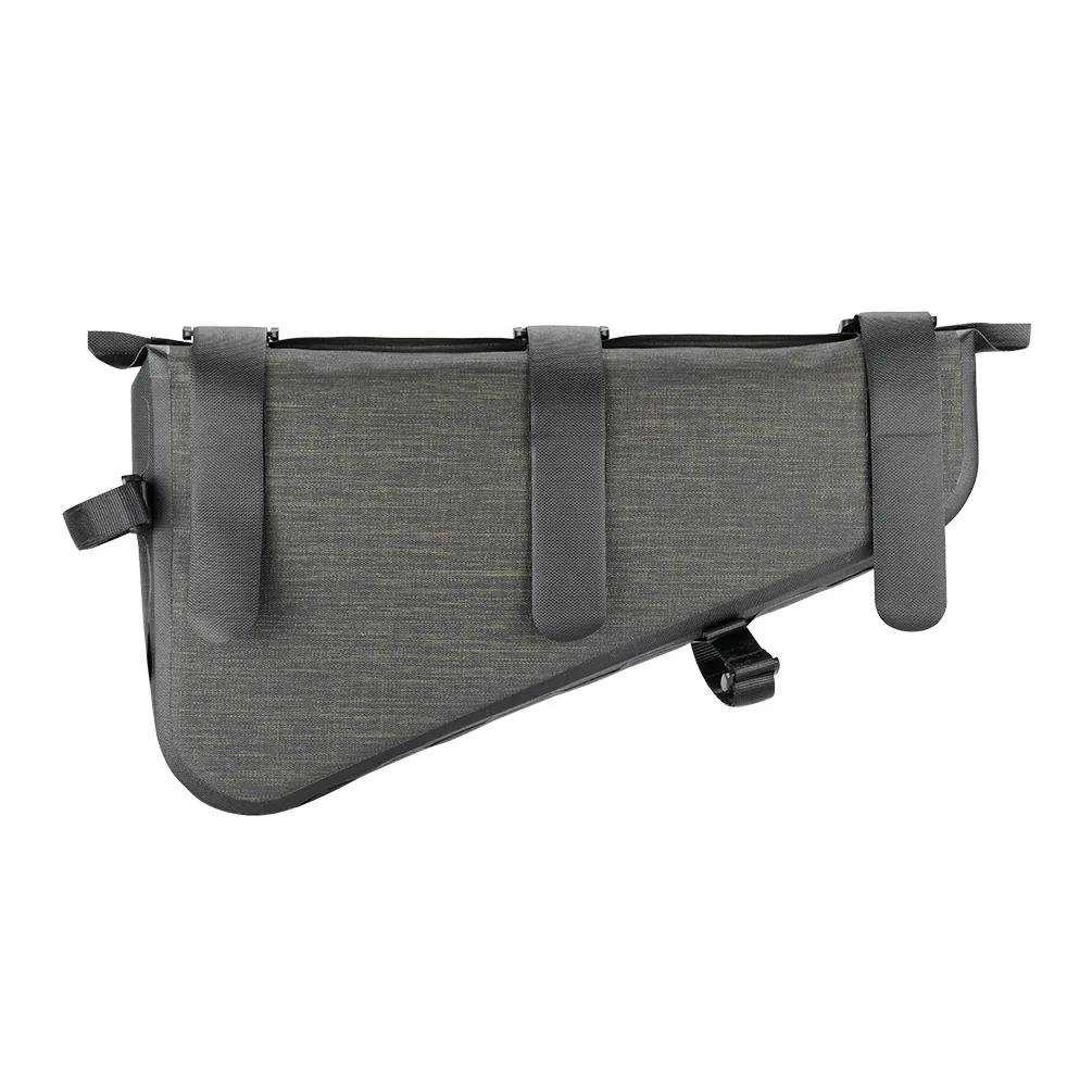Waterproof Triangle Frame Bag with Graded Fabrics detail view 3