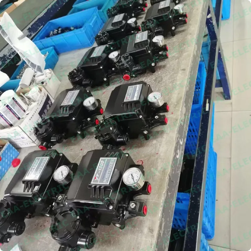 YT1000L valve positioner OEM order in black color — batch 2