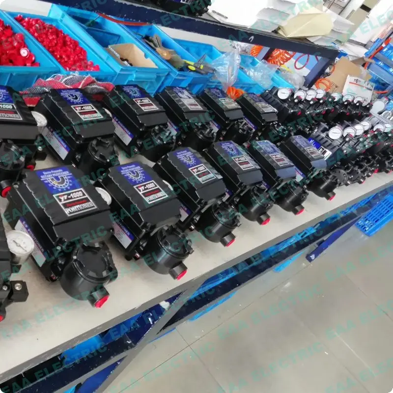 YT1000L valve positioner OEM order in black color