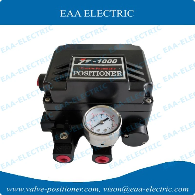 YT1000L Electro Pneumatic Valve Positioner-Black