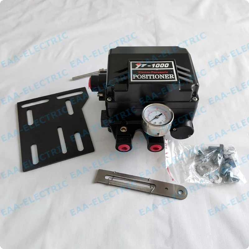 YT1000L Electro Pneumatic Valve Positioner-Black view 2