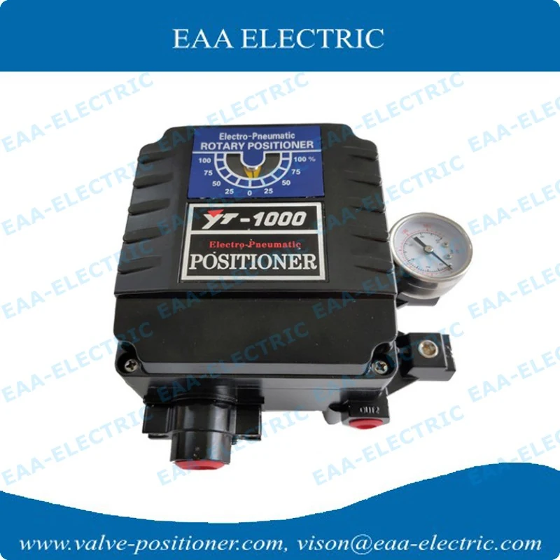 YT1000R Electro Pneumatic Valve Positioner-Black