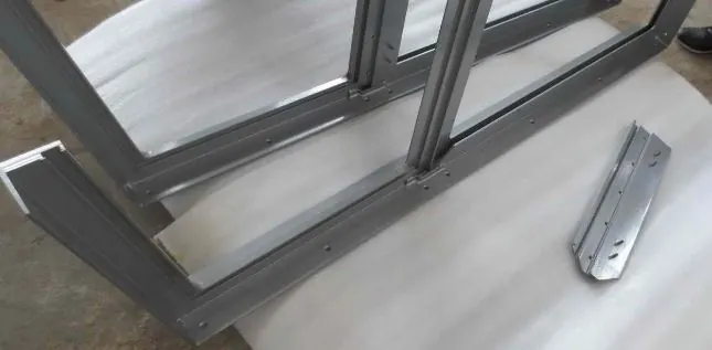 Aluminum Extrusion Shower Frame