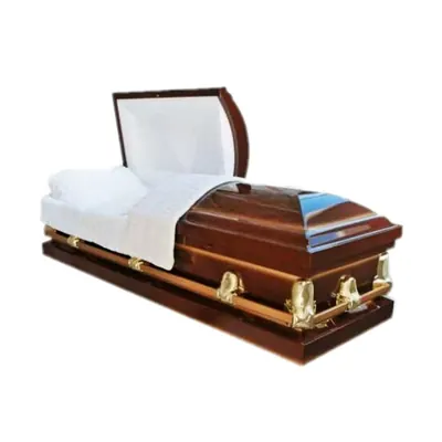 Casket handle set 2205 in gold color detail view