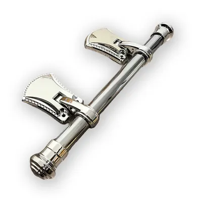 Combine Material Funeral Casket Handle 9533 With Metal Tube detail view