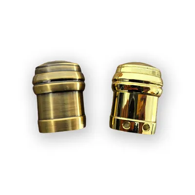 Zinc Alloy Casket Handle End Tip 8513 by Die Casting and Electronic Plated in Metal Hardware for Casket