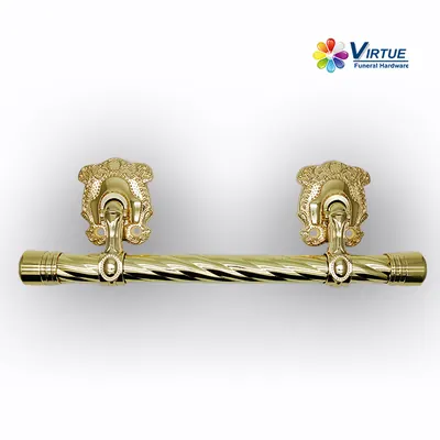 Funeral Casket Handle 1070 Metal Knuble and Knobs in Australia side view