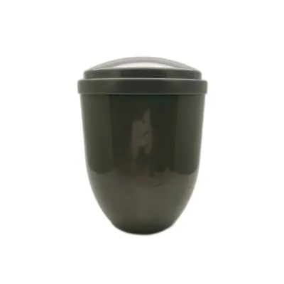 GREY color Funeral Ash Urn For Human Ash in ABS Plastic Material (ref PA003)