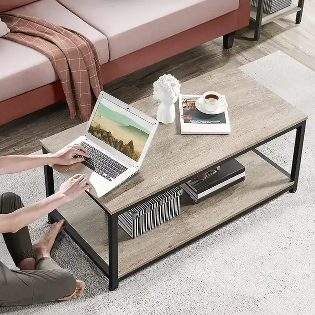 Cheap Modern Design Rectangle Coffee Shop Table Antique Style Wooden of Living Room Furniture Sofa Side Table