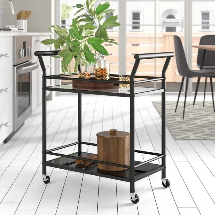 Hot Sale Hotel Restaurant Serving Cart Trolley Dining Room of Serving Cart Basket Kitchen