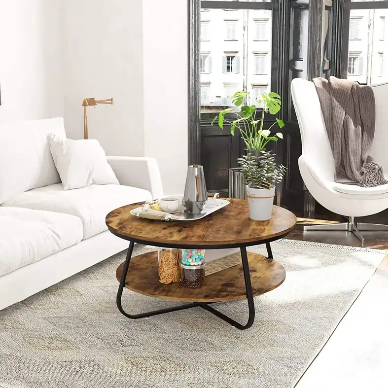 Supply Customize Size 2 Ties Luxury Coffee Tables of Iron Coffee Table Legs Home Living Room Use