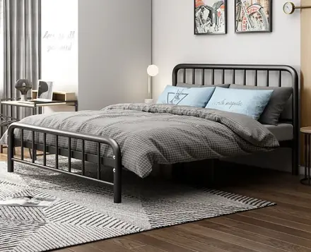 Bedroom Furniture Wholesale Customized Metal Bed Frame Adult Loft Bed School Home Hotel Hostel Use Metal Beds for Adul…