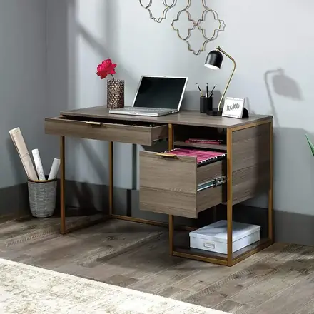 Home Office Hot Sale Cheap Computer Desk Study Tables of Modern Big Drawer Computer Desks
