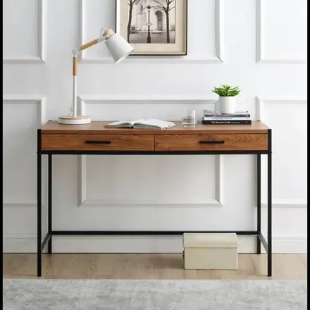 Latest Wholesale Bedroom Home Modern Design Office Use Stand up Desk Top Metal Frame Mdf Computer PC With Drawer