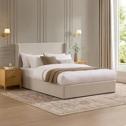 Modern Simple and Cozy Upholstered Bed
