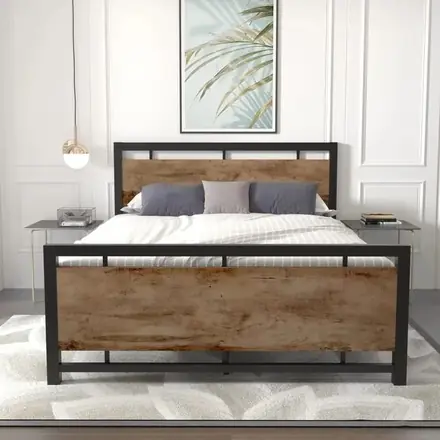 Wholesale Bedroom Furniture Modern Metal Bunk Beds Replacement Parts of Bedroom Metal Beds Full Size Furniture