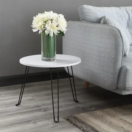 Wholesale Custom Outdoor Folding Coffee Table of Small Round Wood Coffee Table Living Room Furniture