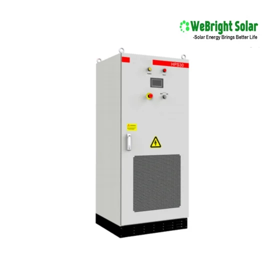 White industrial electrical cabinet with a digital display, emergency stop button, and ventilation grille.