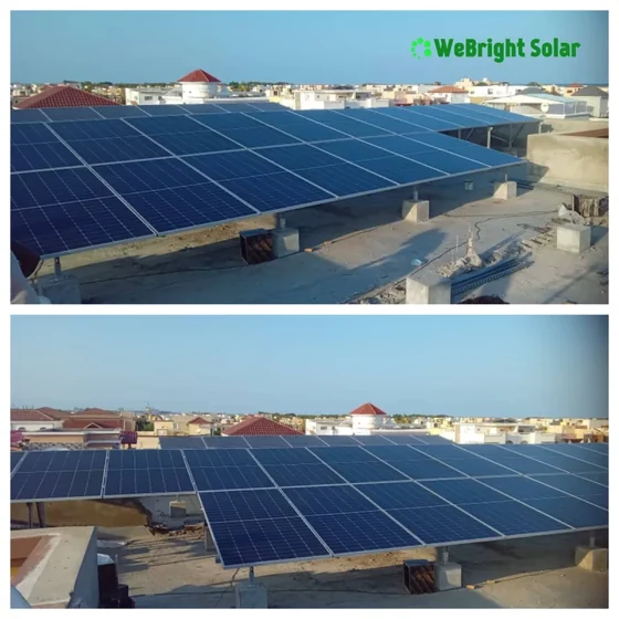 30KW Solar Hybrid System with ESS and 590W Mono Solar PV Module