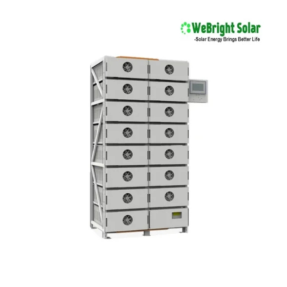 3D render of a vertical industrial battery cabinet with cooling fans and a display screen on a white background