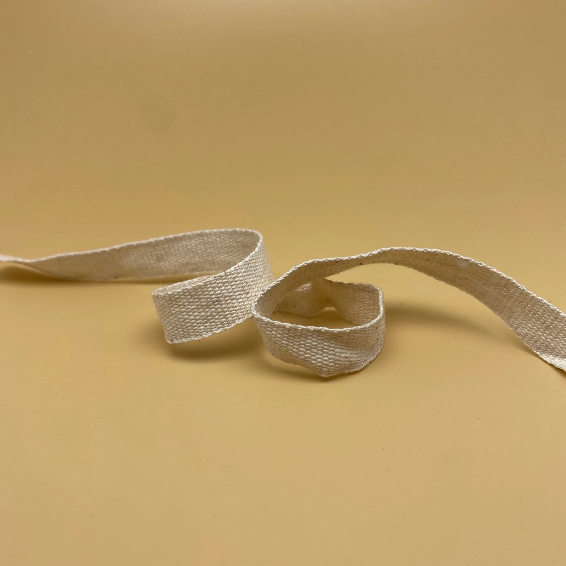 Cotton Webbing woven at the Weiye Webbing mill