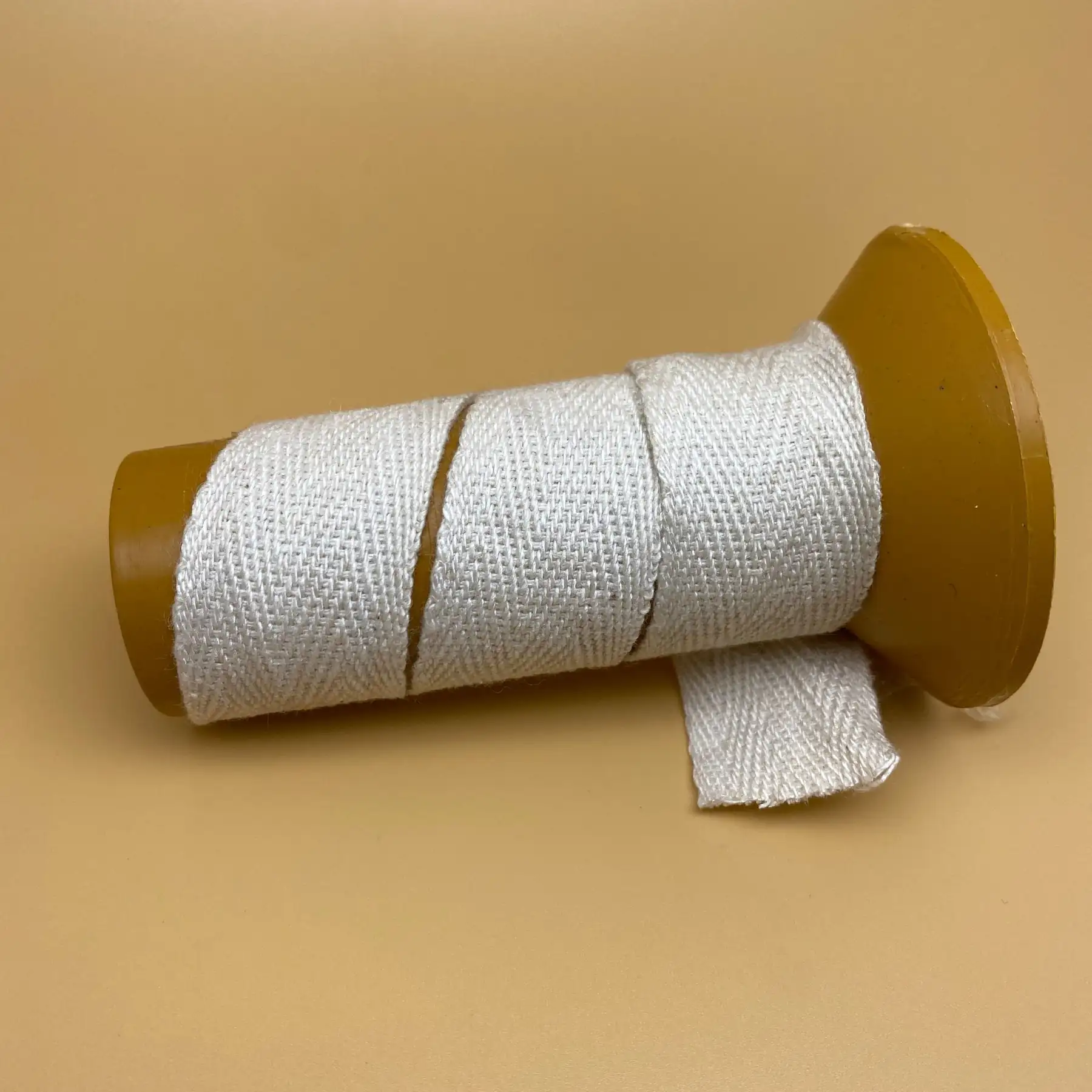 Cotton Webbing Tape No 6 photographed at the Weiye Webbing studio