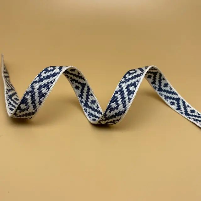 Jacquard Webbing Tape No 23 woven by Weiye Webbing