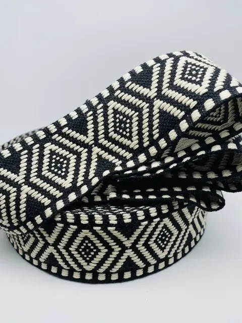 Jacquard Webbing Tape No 5 woven by Weiye Webbing