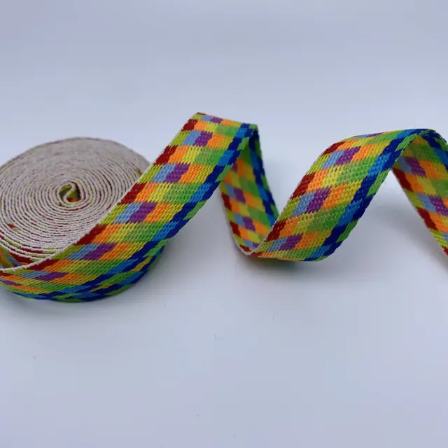 Jacquard Webbing Tape No 26 woven by Weiye Webbing