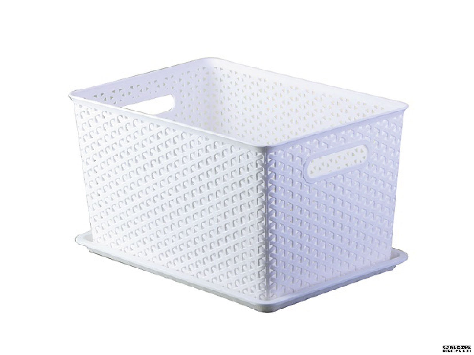 Big Wicker storage basket with lid