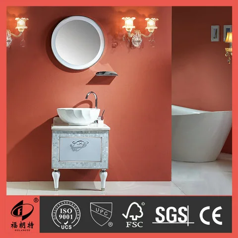 T-6605 - High quality stainless steel bathroom cabinet T-6605