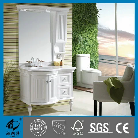 T-8002 - Free standing PVC bathroom cabinet 8002