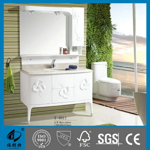 T-8011 - New fashion sliding bathroom mirror cabinet 8011
