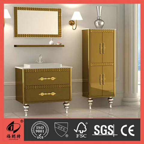 T-6602-2 - 2016 New modern stainless steel bathroom vanity T-6602-2