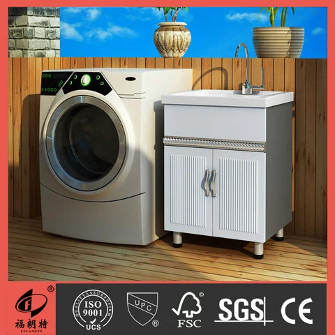 T-101 - Luxury stainless steel bathroom laundry cabinet 0101
