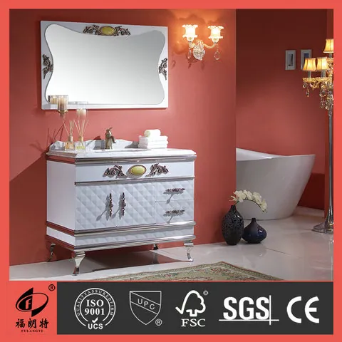 T-6610 Stainless Steel Bathroom Cabinet by Well Bath