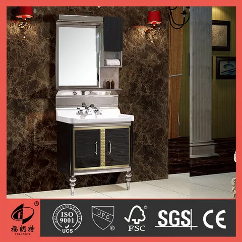 T-6218 Stainless Steel Bathroom Cabinet by Well Bath