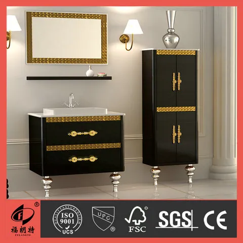 T-6602-3 Stainless Steel Bathroom Cabinet by Well Bath