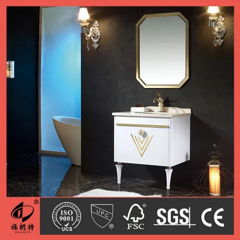 T-6626 Stainless Steel Bathroom Cabinet by Well Bath