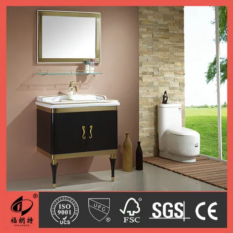 T-6638 Stainless Steel Bathroom Cabinet by Well Bath