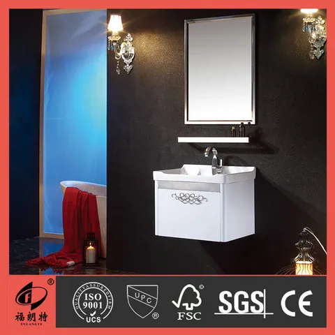 T-6646 Stainless Steel Bathroom Cabinet by Well Bath