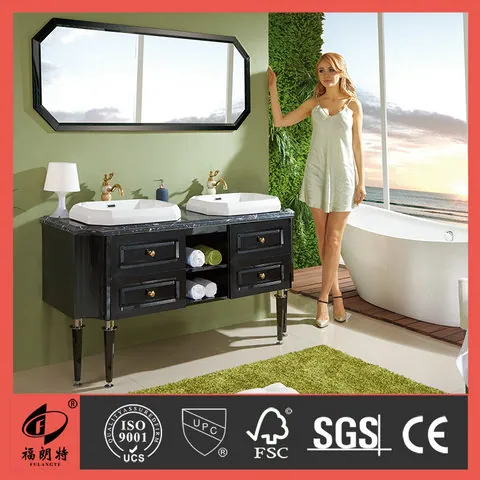 T-6632 Stainless Steel Bathroom Cabinet by Well Bath