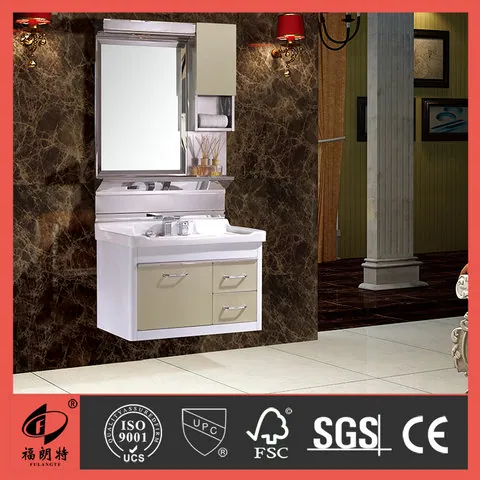 T-6202 Stainless Steel Bathroom Cabinet by Well Bath